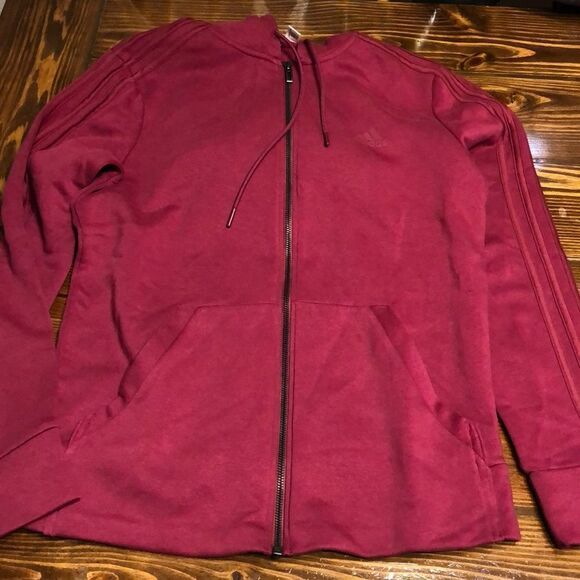 NWOT Fushia Adidas Hoodie! - Picture 1 of 5